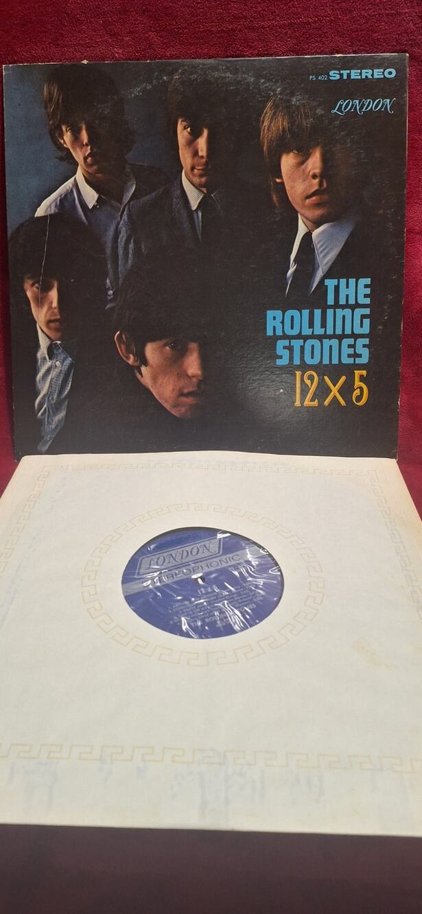 The Rolling Stones – 12 x 5 (1964) LP London PS 402 Stereo Blue Label VG/VG+